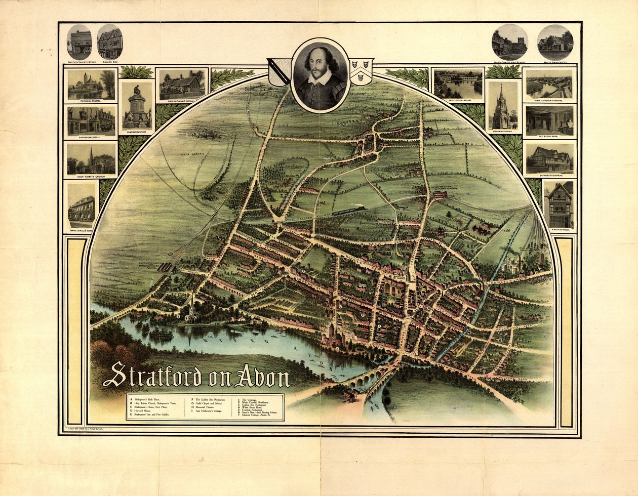 Stratford on Avon. de J. Ross Brown