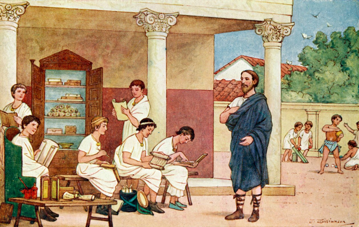 El Imperio Romano - una escuela. de J. Williamson