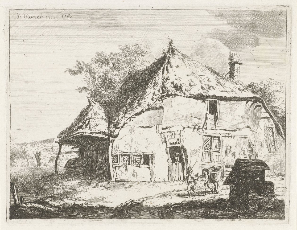 Granja junto a un pozo de Jabes Heenck