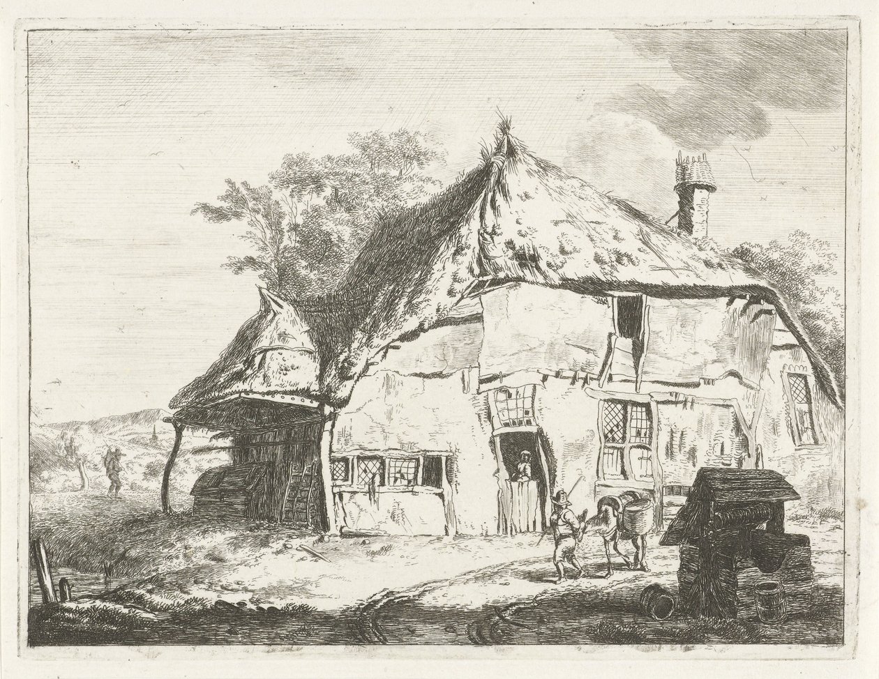 Granja junto a un pozo de Jabes Heenck
