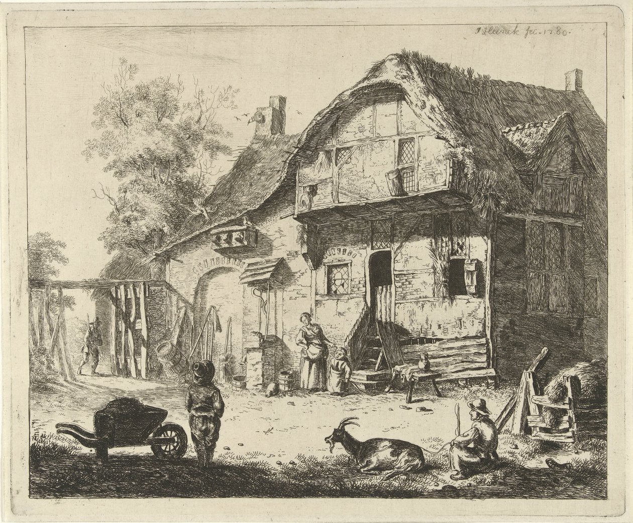 Figuras en una granja de Jabes Heenck