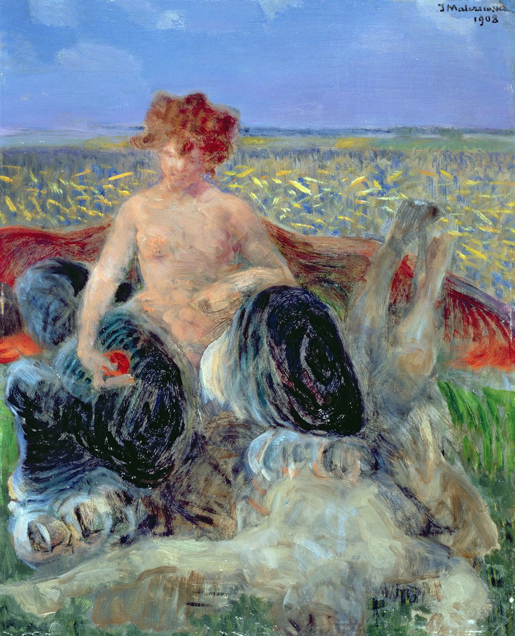 Quimera, 1908 de Jacek Malczewski