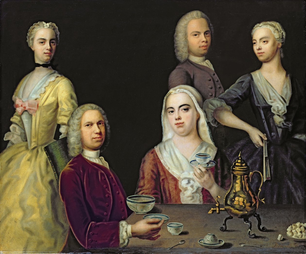 La Familia Denner de Jacob Denner