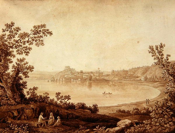 Lago Bracciano de Jacob Philippe Hackert