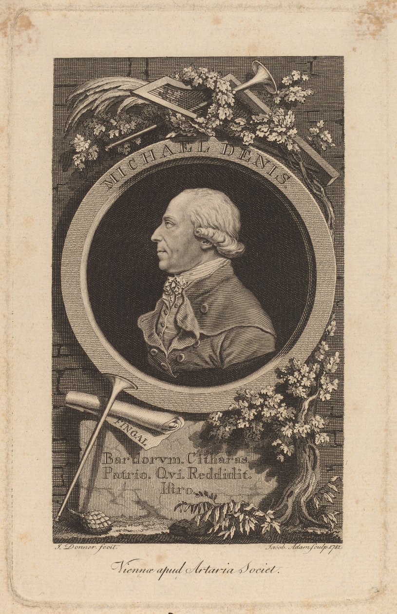 Johann-Michael Denis, 1781 de Jacob Adam