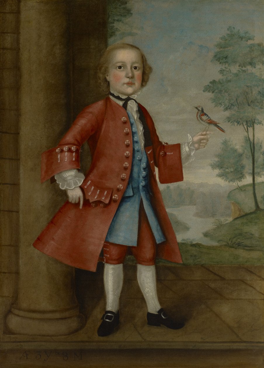 Retrato de John Gerry (1741-86), 1745 de Jacob Badger