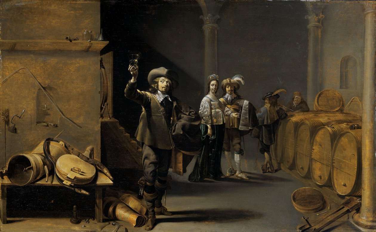Los conocedores del vino de Jacob Duck