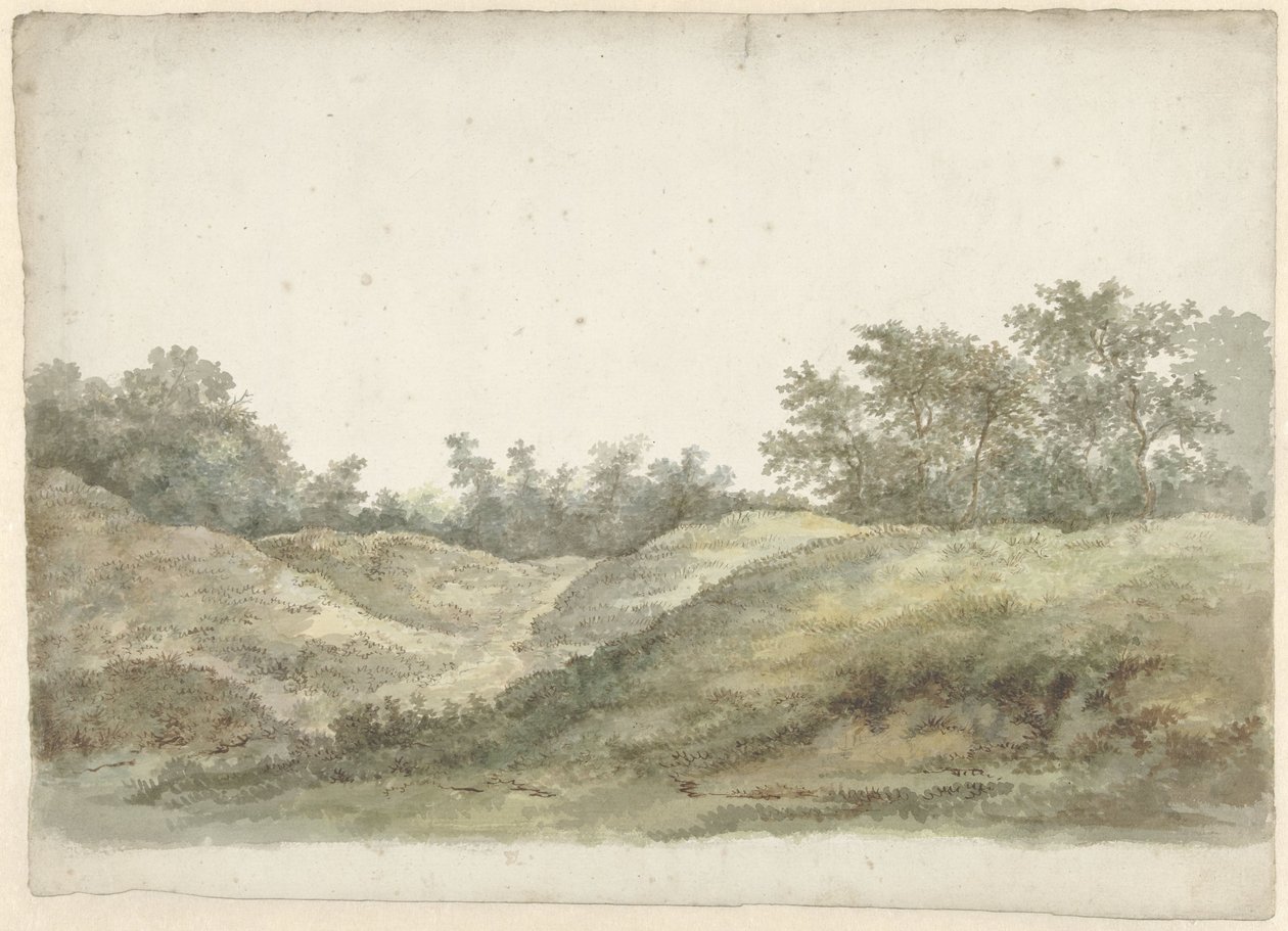 Paisaje de dunas de Jacob Ernst Marcus
