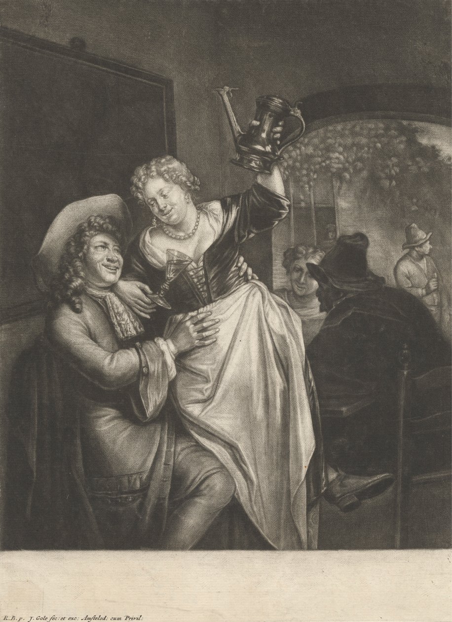 Escena de copas de Jacob Gole