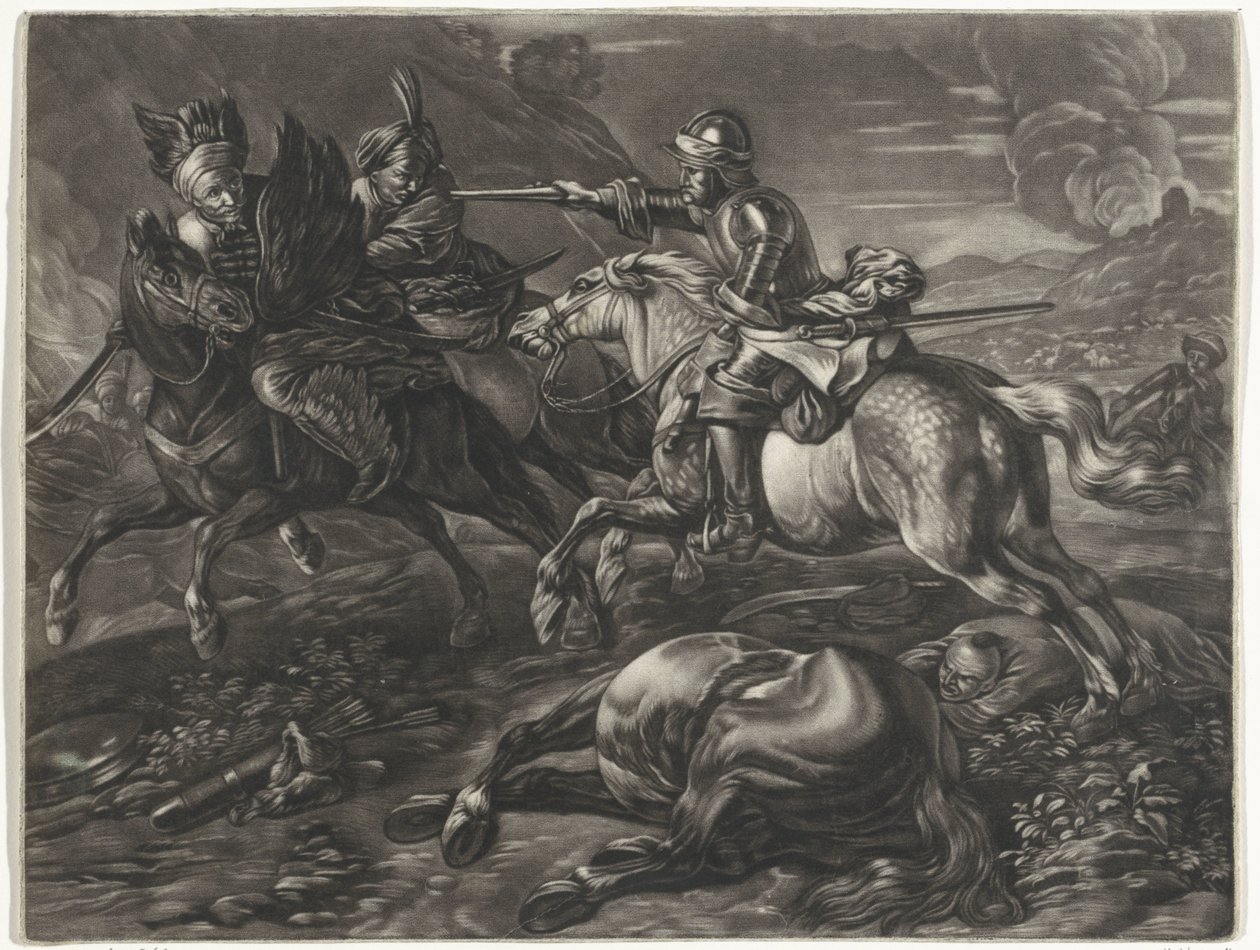 Jenízaros en batalla de Jacob Gole