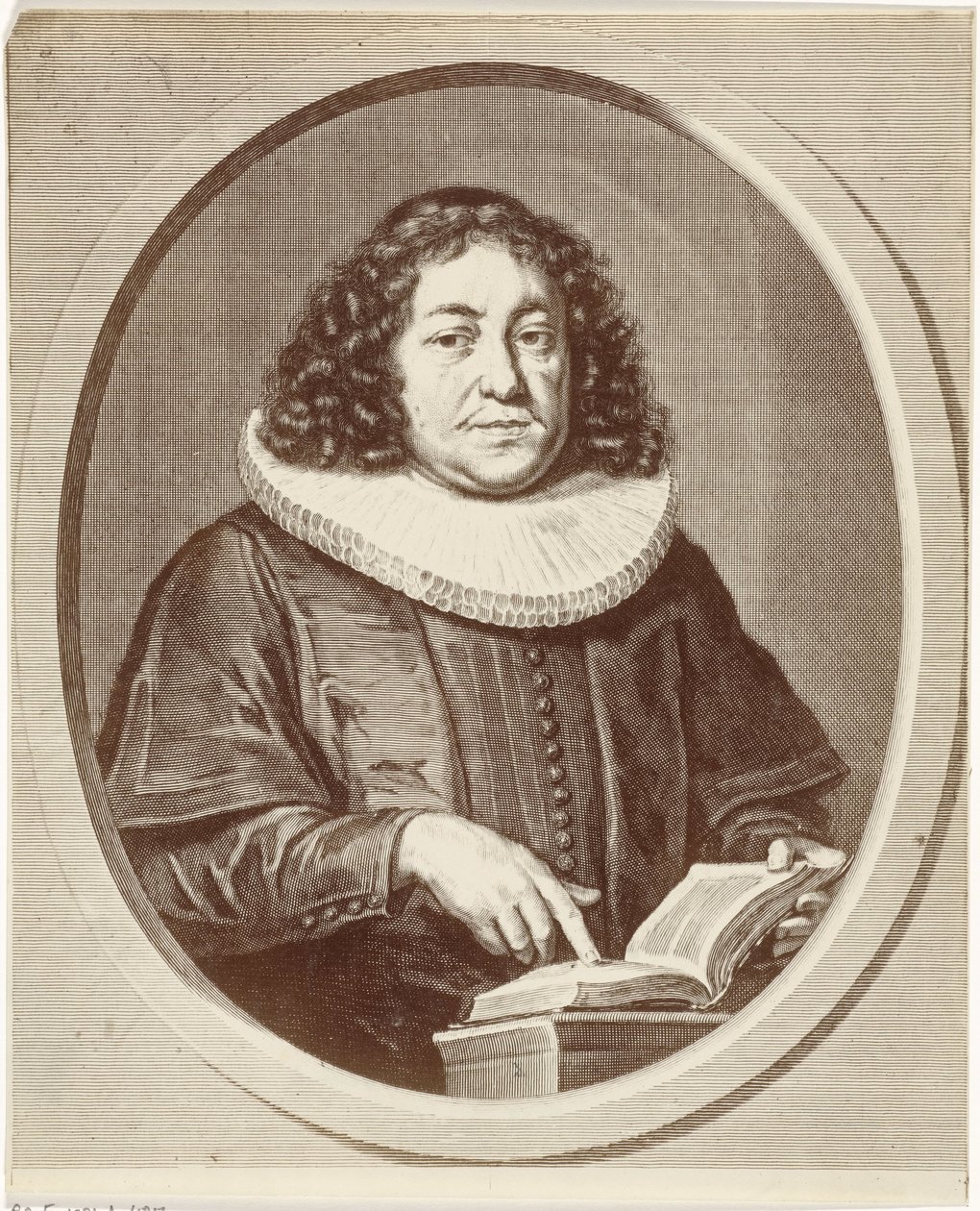 Retrato de johann winckler de Jacob Gole