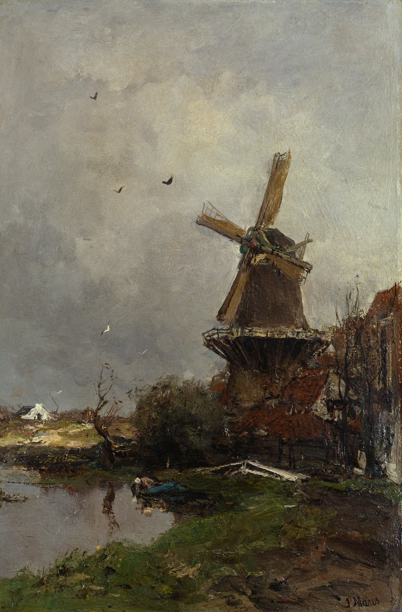Molino de viento de Jacob Henricus or Hendricus Maris