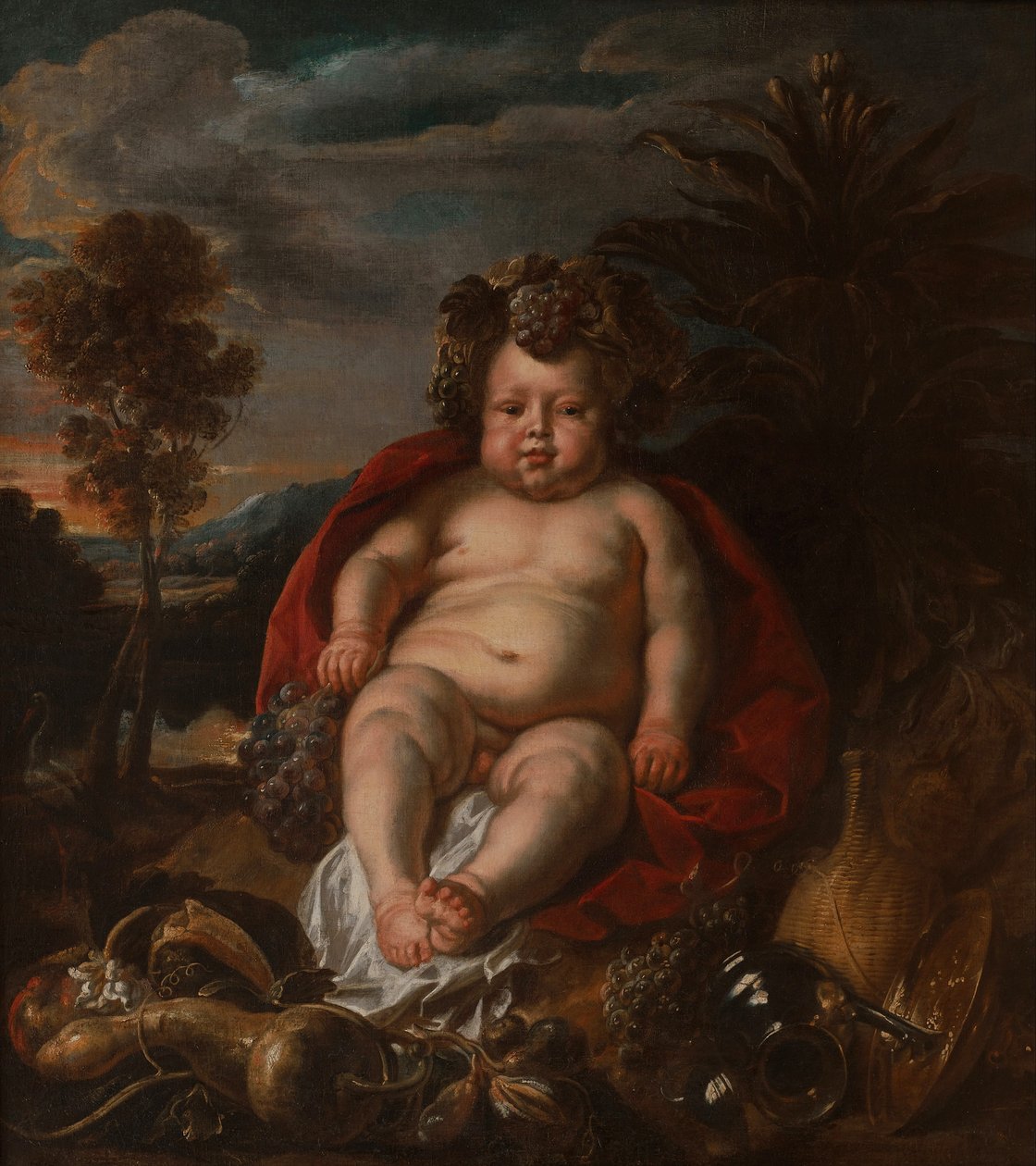 Baco de niño de Jacob Jordaens