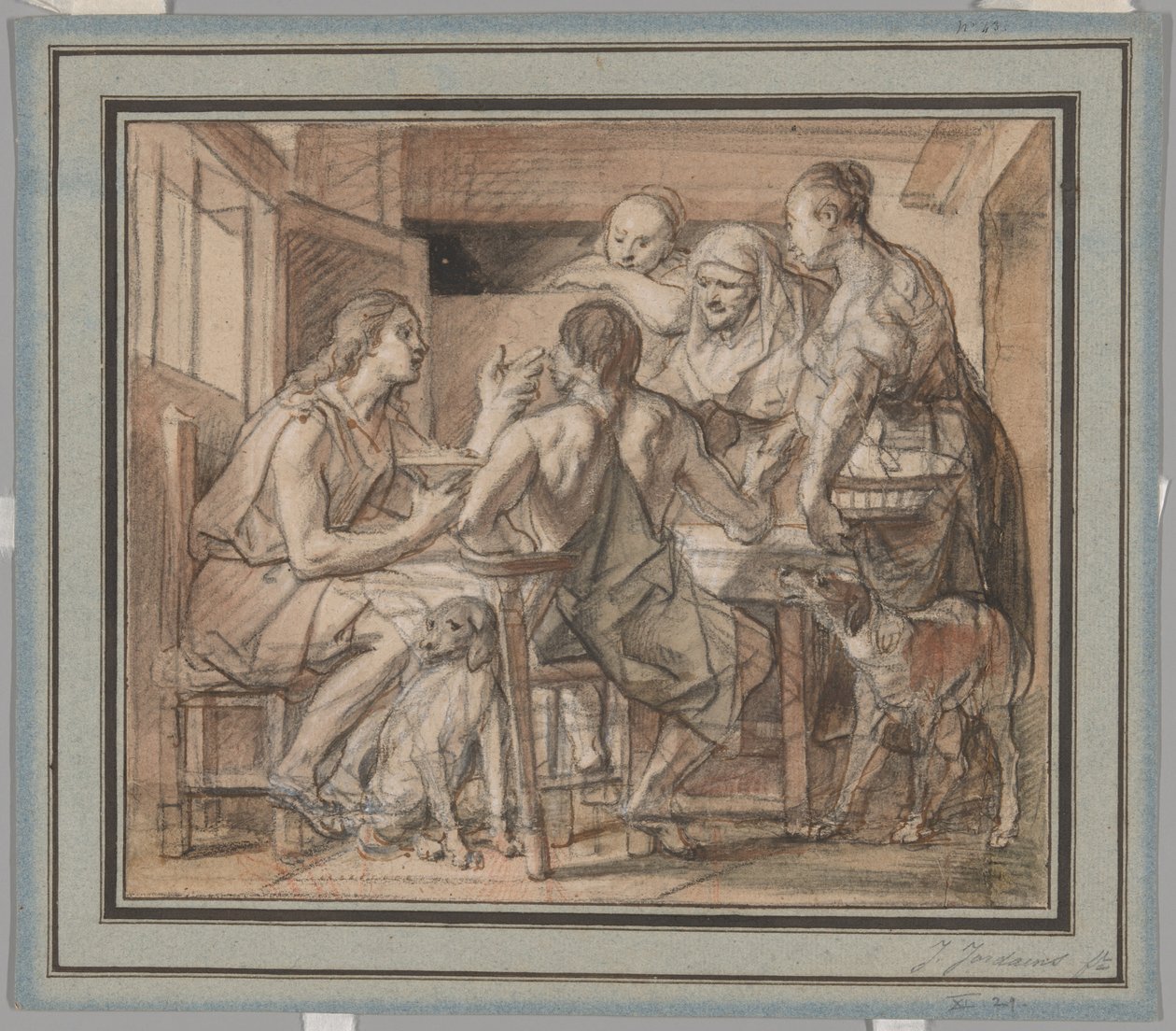 Jacob y Esaú de Jacob Jordaens