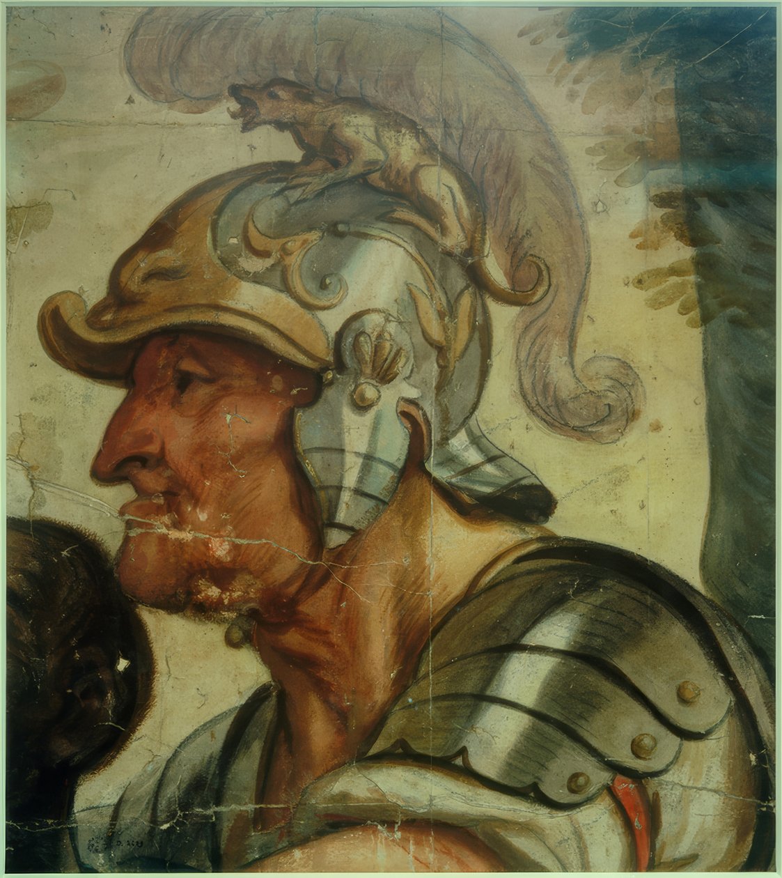 Guerrero con casco de Jacob Jordaens