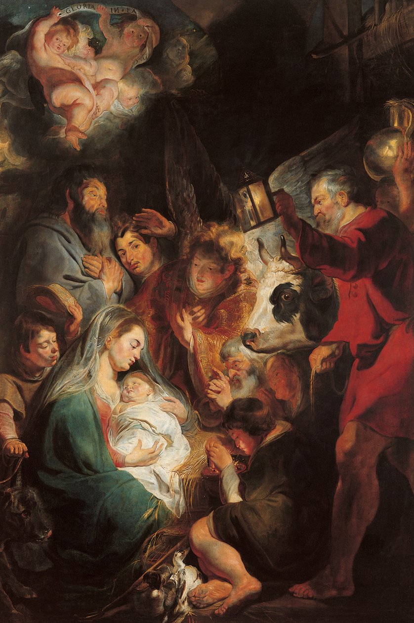 La adoración de los Magos de Jacob Jordaens