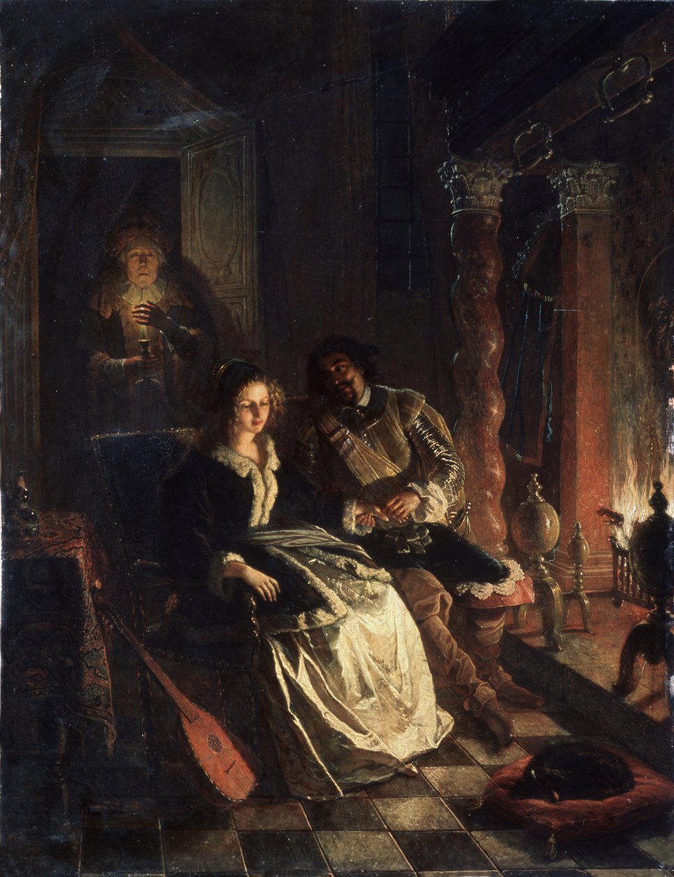 Encuentro, 1852 de Jacob Joseph Eckhout