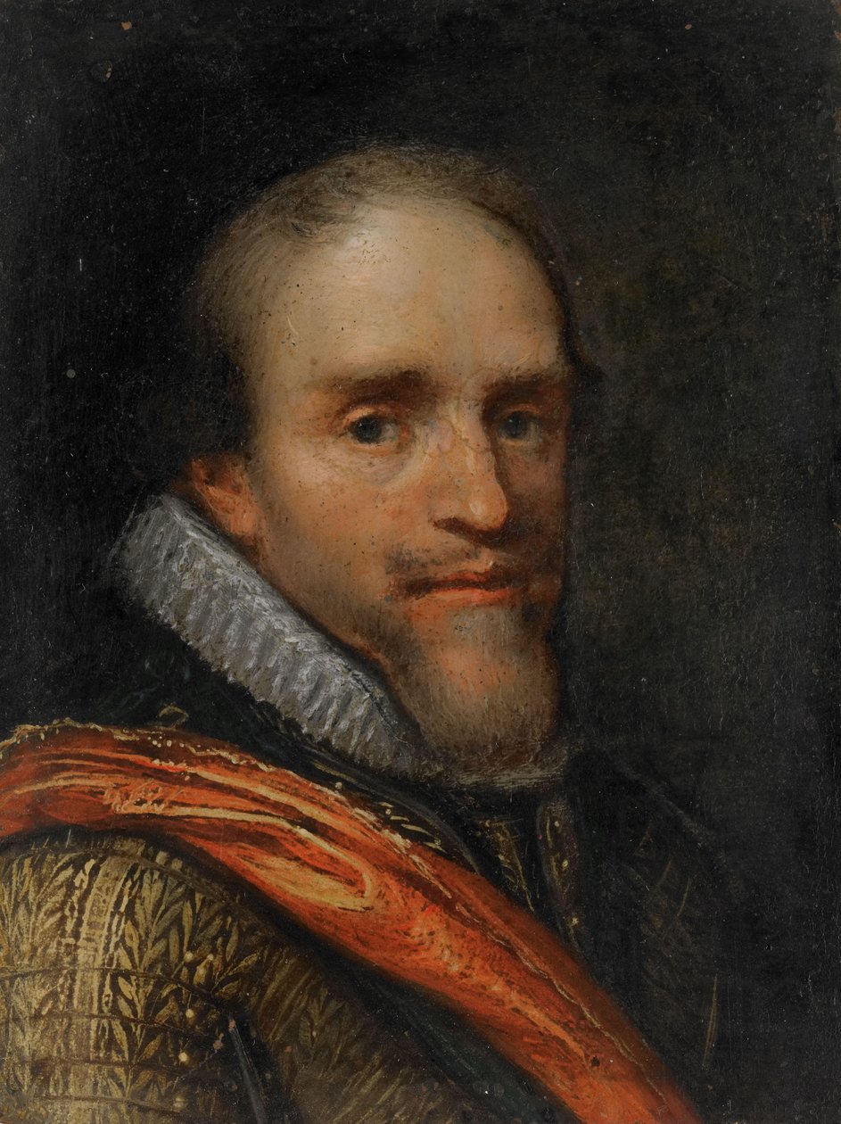 Retrato de Mauricio, Príncipe de Orange de Jacob Lyon