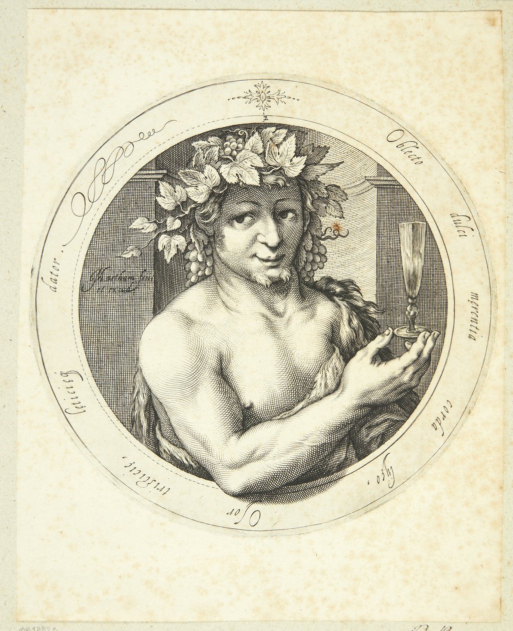 Baco de Jacob Matham