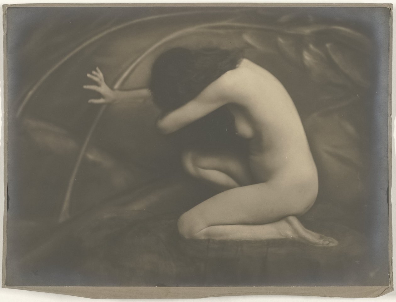 Desnudo femenino arrodillado de Jacob Merkelbach (attributed to)