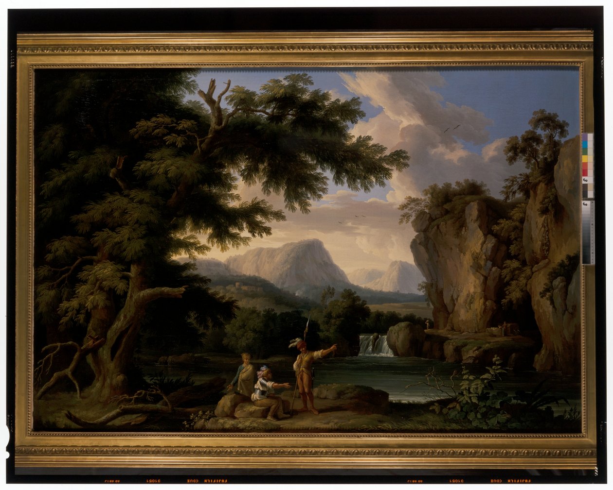 Un par de paisajes de Jacob Philippe Hackert