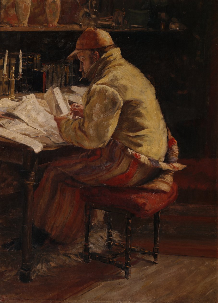 Autor Alexander Kielland de Jacob Sømme