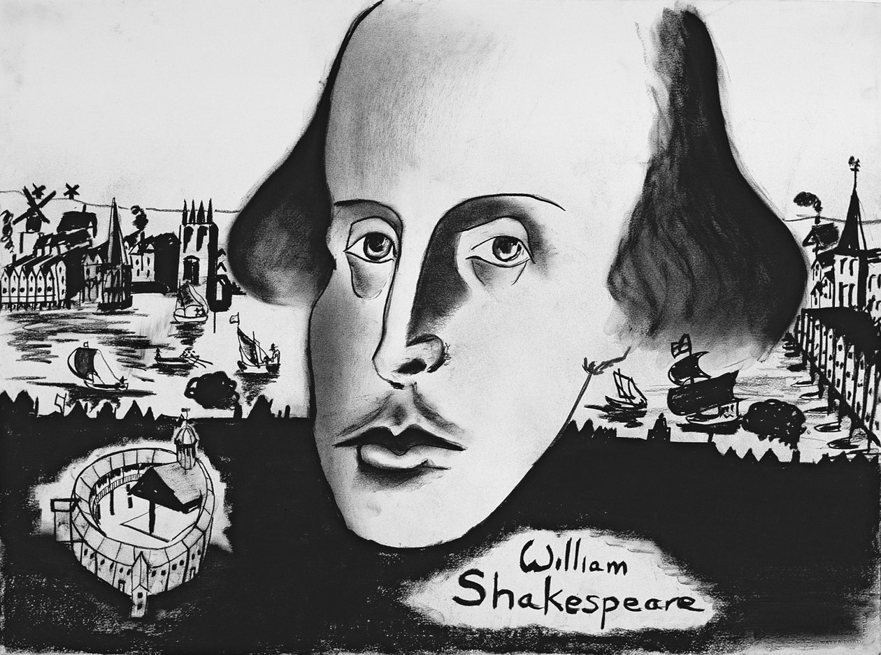 William Shakespeare (1564-1616) 1994 de Jacob Sutton