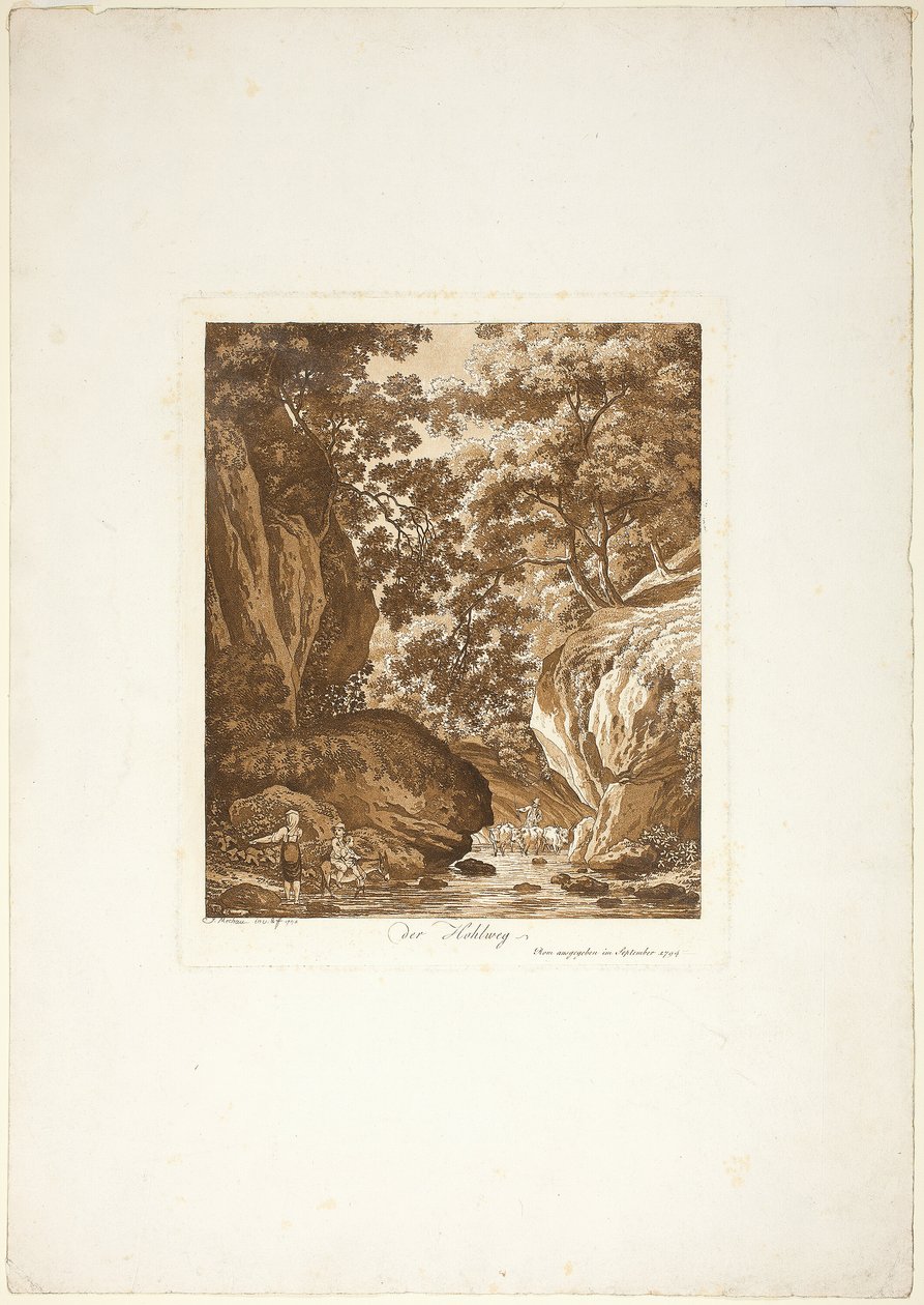 El Barranco de Jacob Wilhelm Mechau