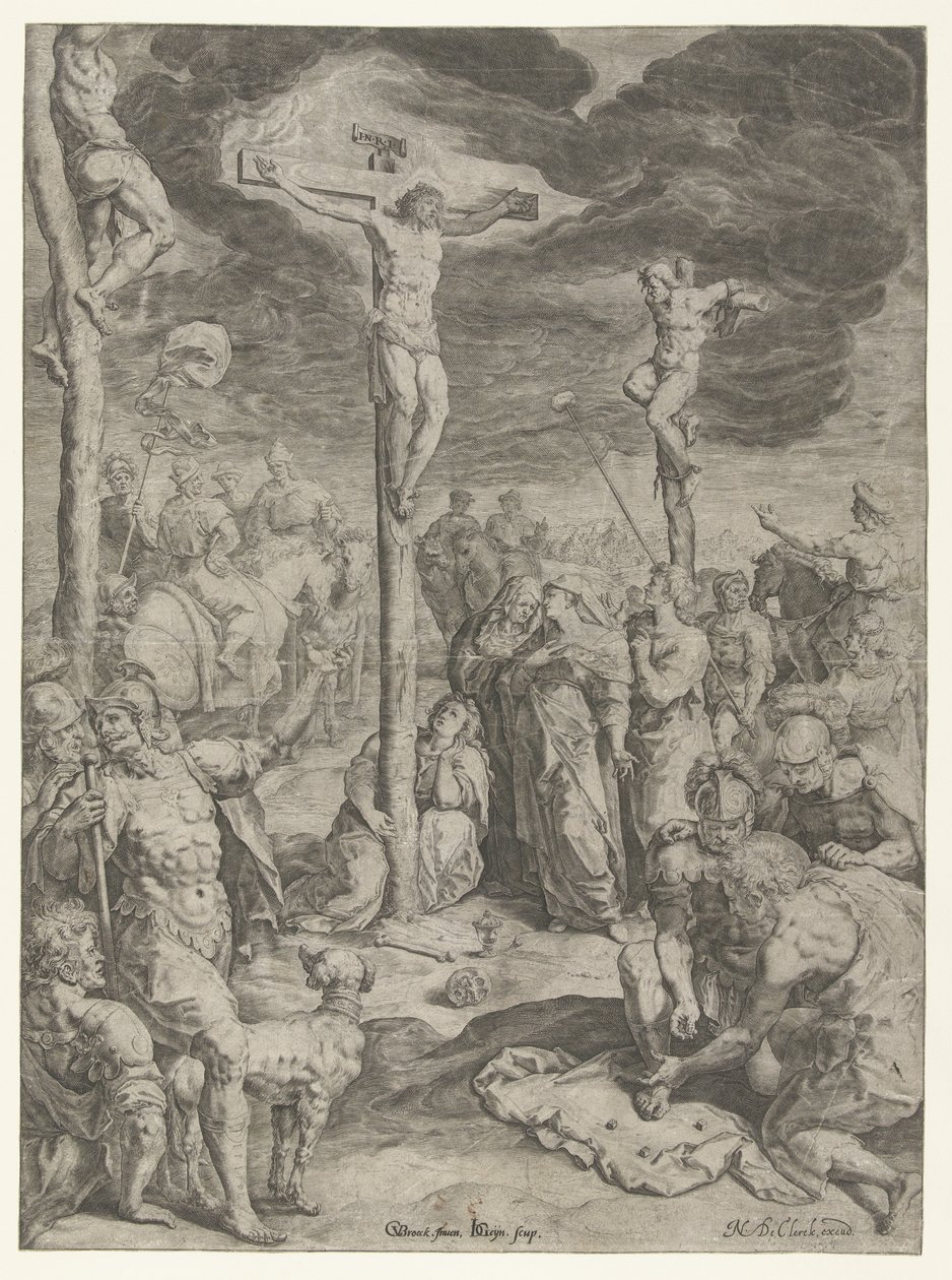 Crucifixión de Jacob de Gheyn (II)