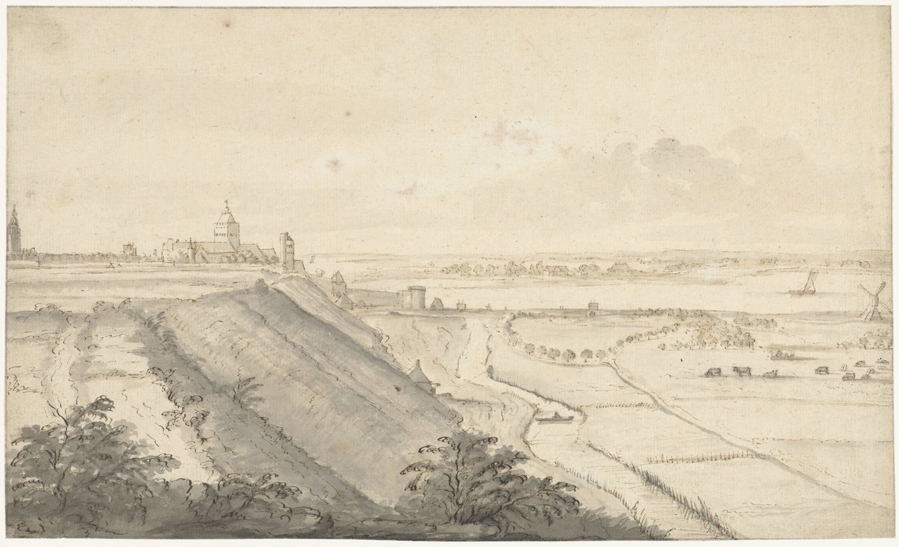 Vista de Nimega de Jacob van Eynden (I)
