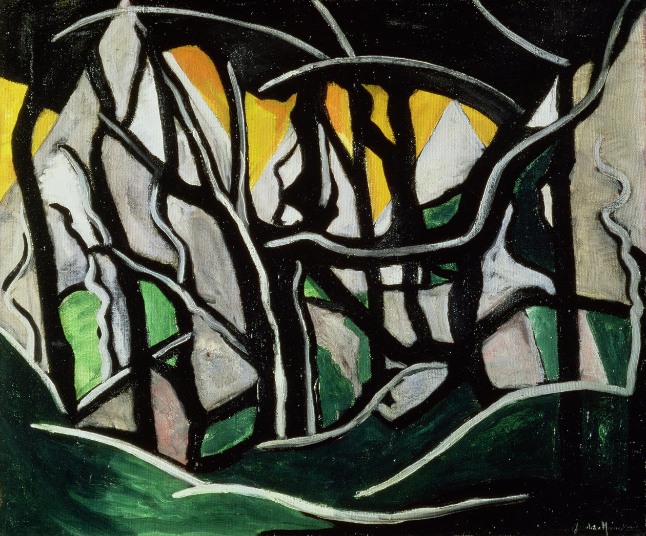 Paisaje, 1915 de Jacoba Berendina van Heemskerck van Beest