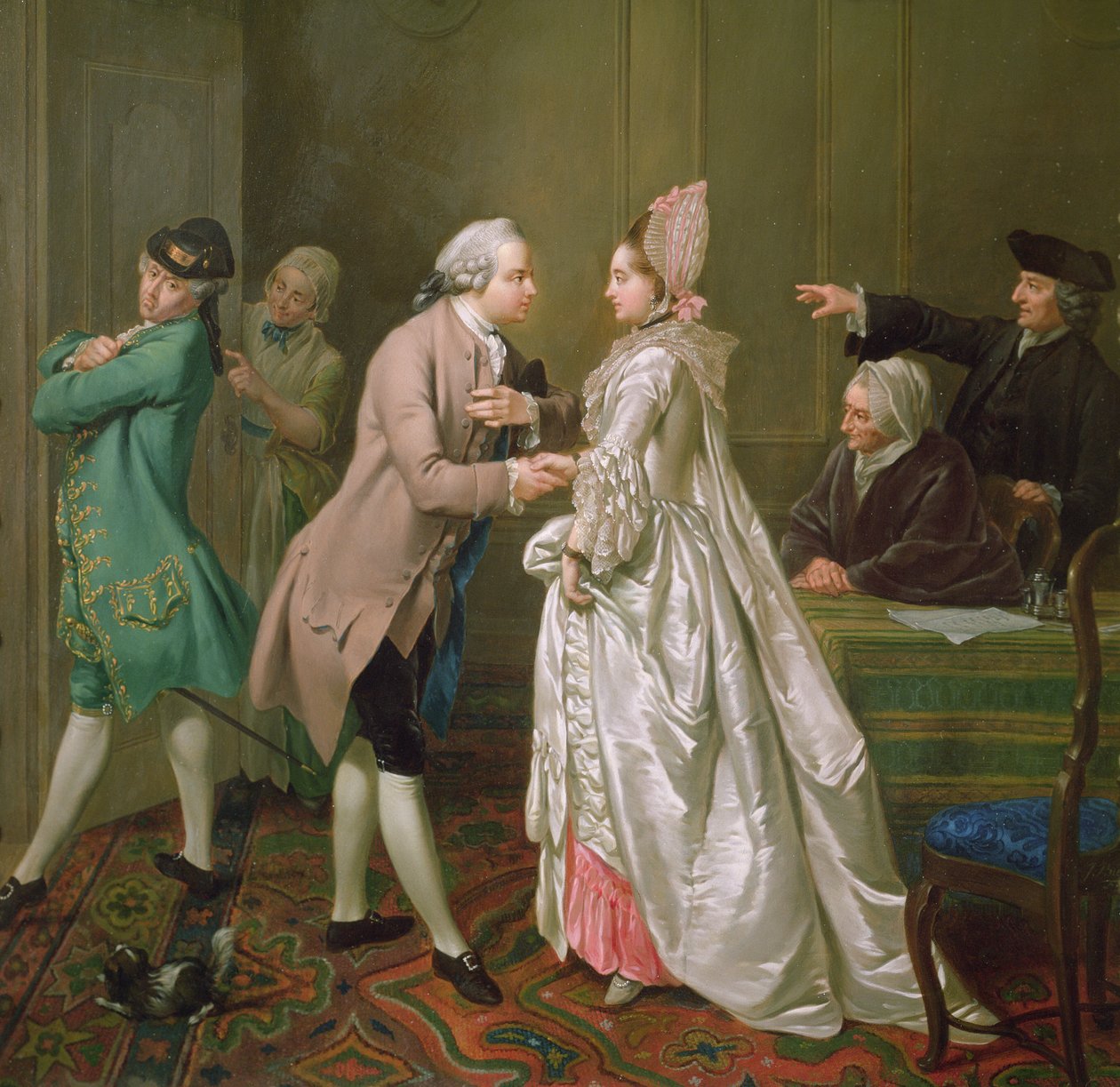 El compromiso, 1774 de Jacobus Buys