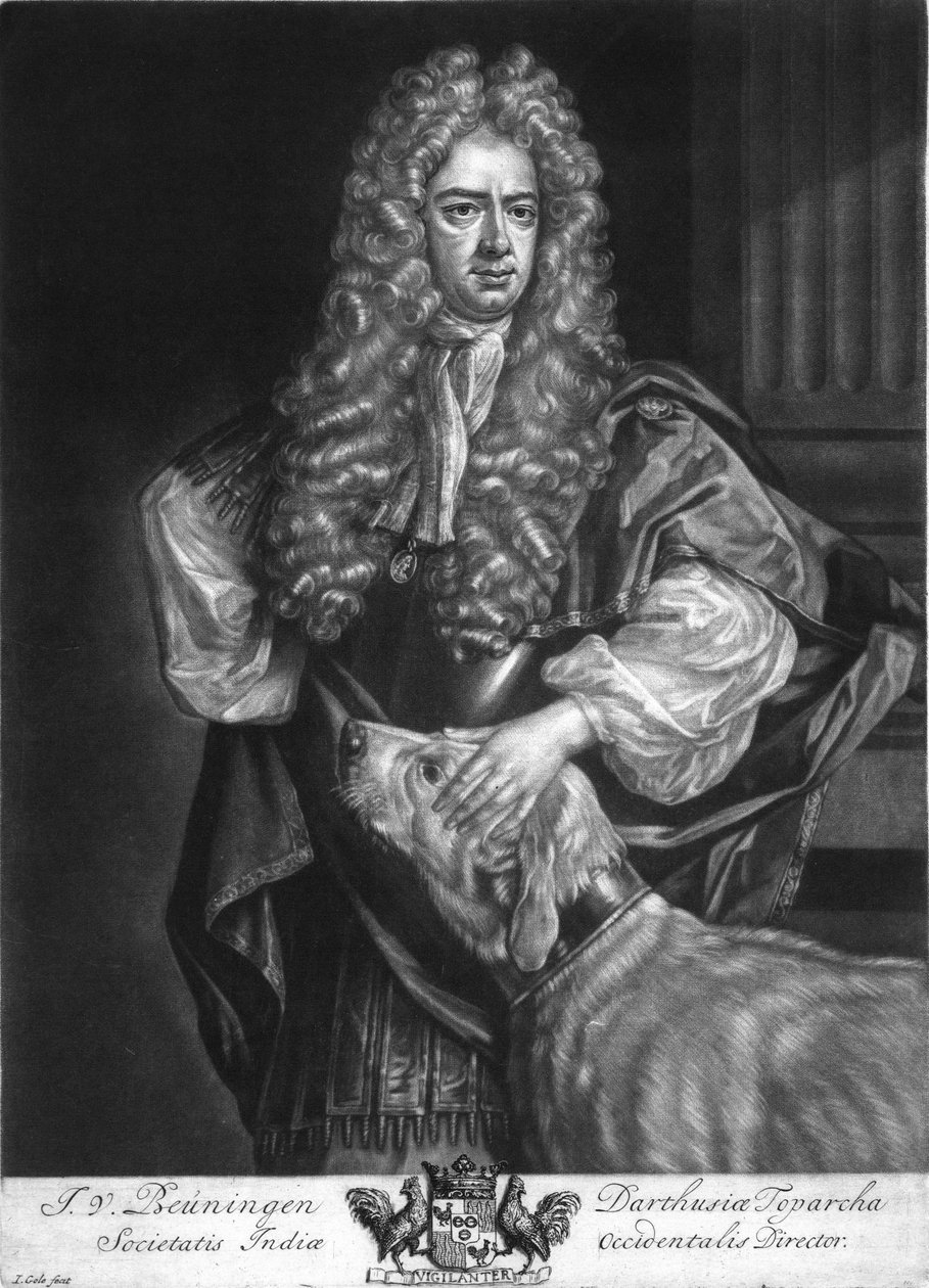 Jan van Beuningen (1667-1720) de Jacobus Gole