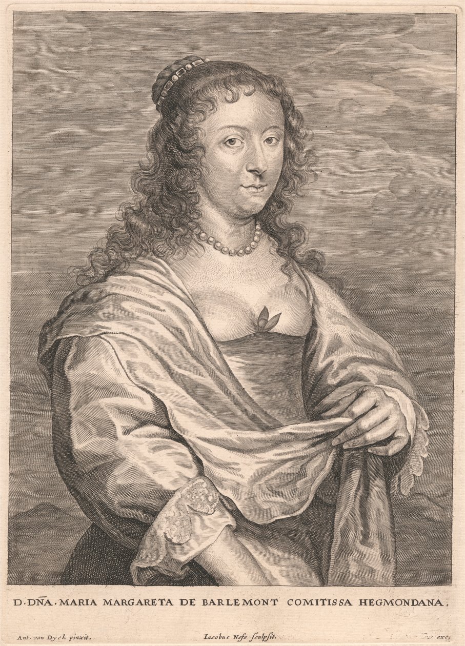 Maria Margareta de Barlemont Comitissa Hegmondana de Jacobus Neeffs