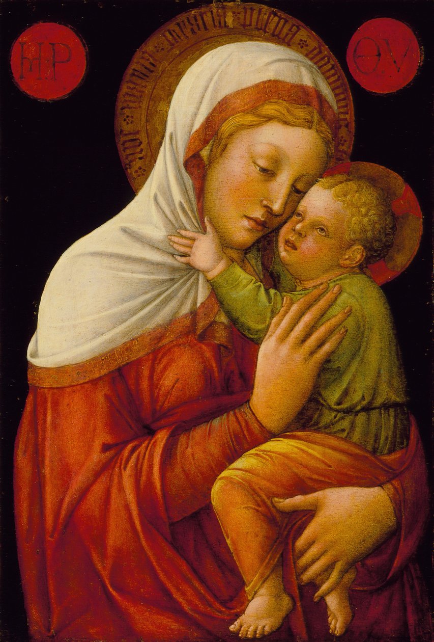Madonna y niño, c.1465 de Jacopo Bellini