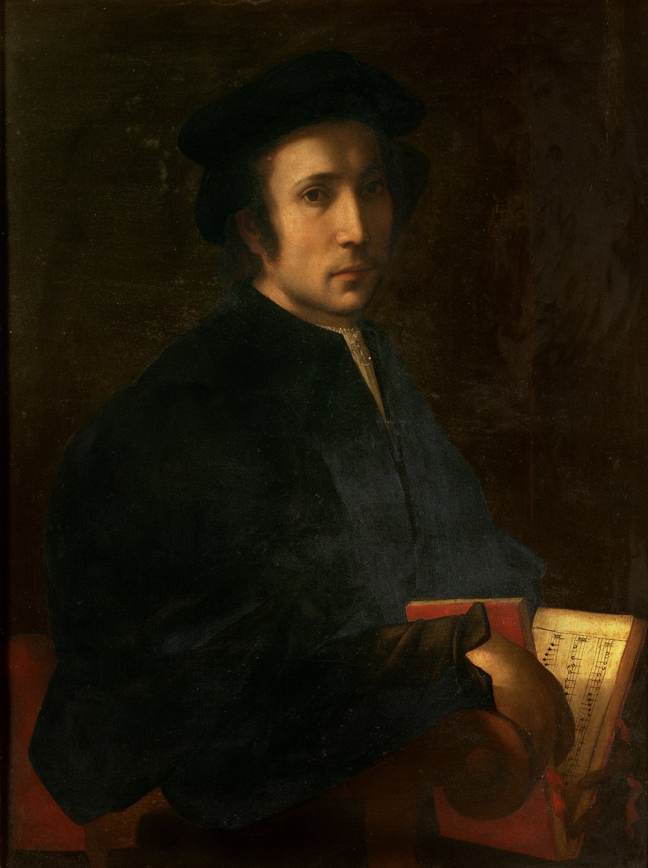 Retrato del músico Francesco dell