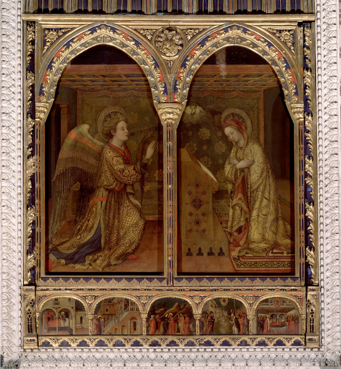 Anunciación. La paloma del Espíritu Santo de Jacopo Bellini
