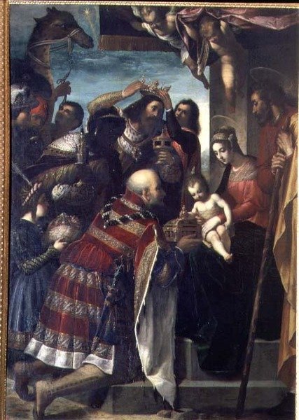 Adoración de los Magos de Jacopo Ligozzi