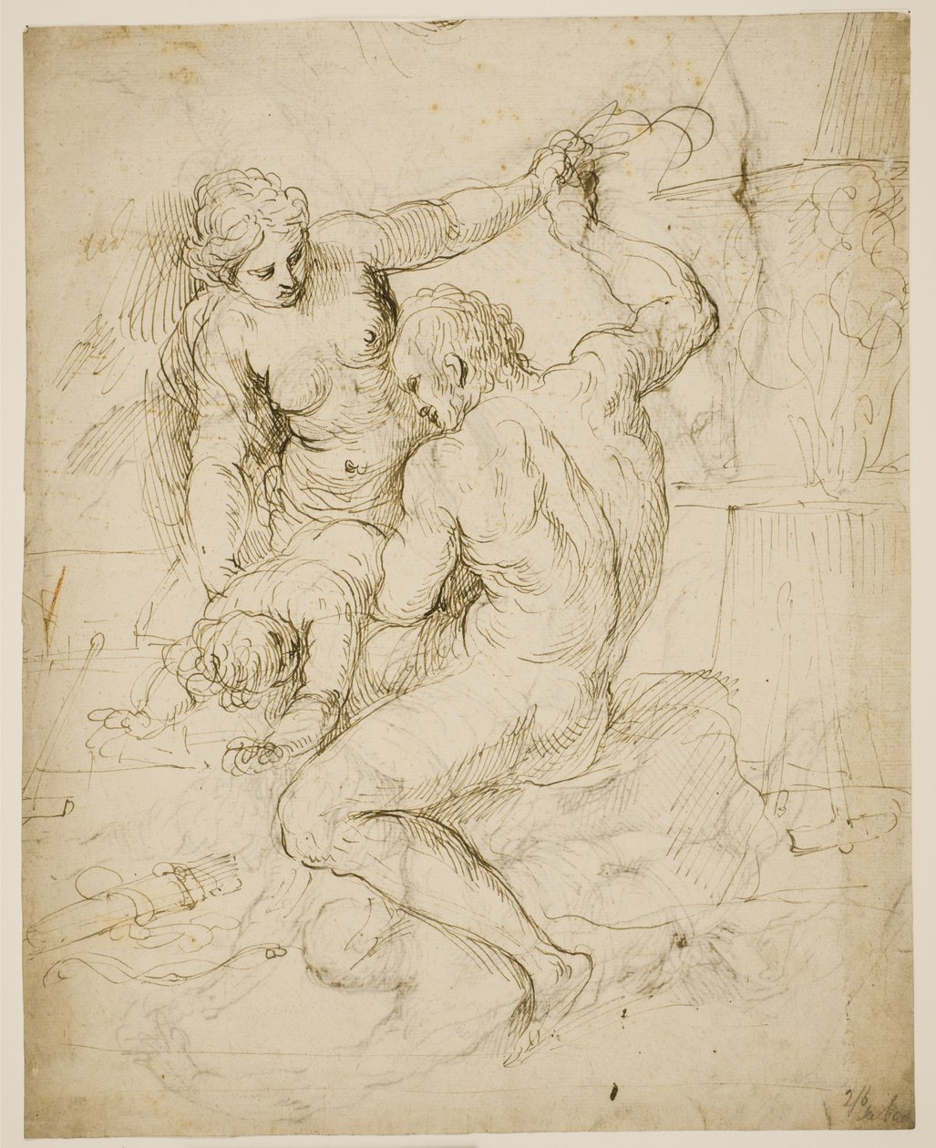 El castigo de Cupido de Jacopo Palma