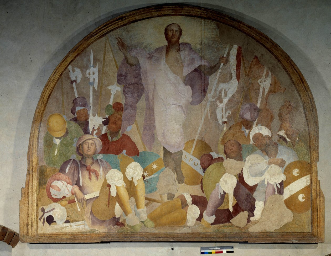 La transfiguración de Cristo de Jacopo Pontormo
