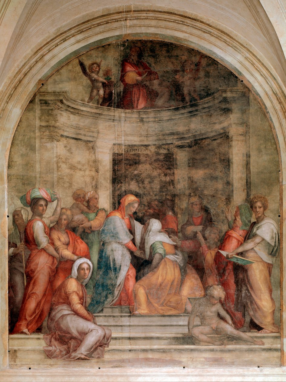 Visitación de Jacopo Pontormo