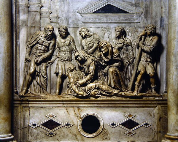 Resurrección de una niña ahogada de Jacopo Sansovino
