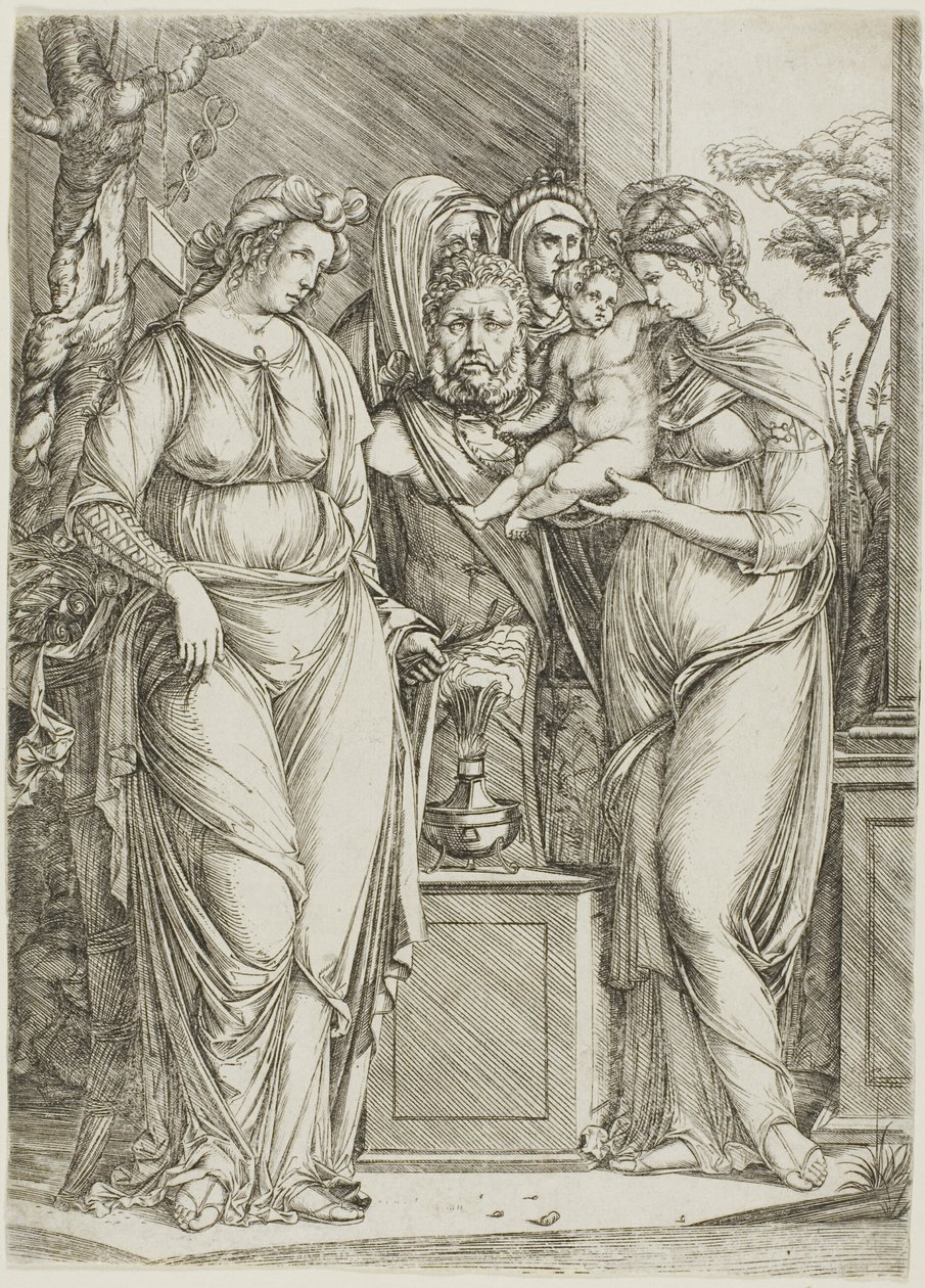 Sacrificio a Príapo, el Gran Plato de Jacopo de
