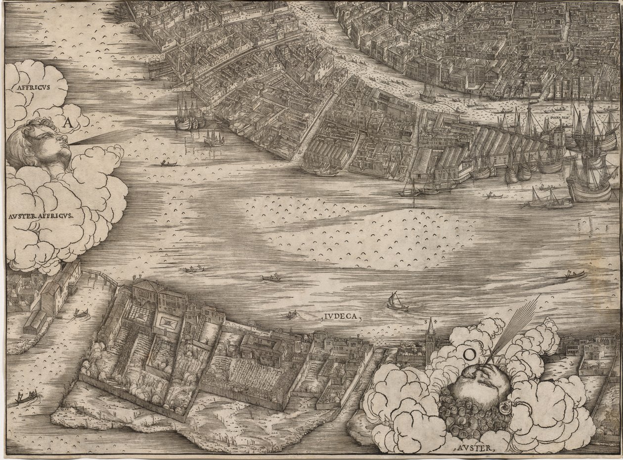 Vista de Venecia de Jacopo de