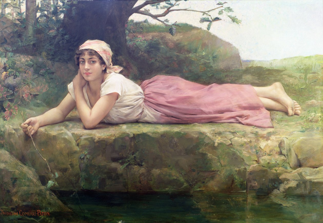 En las orillas del río, siglo XIX de Jacqueline Comerre Paton