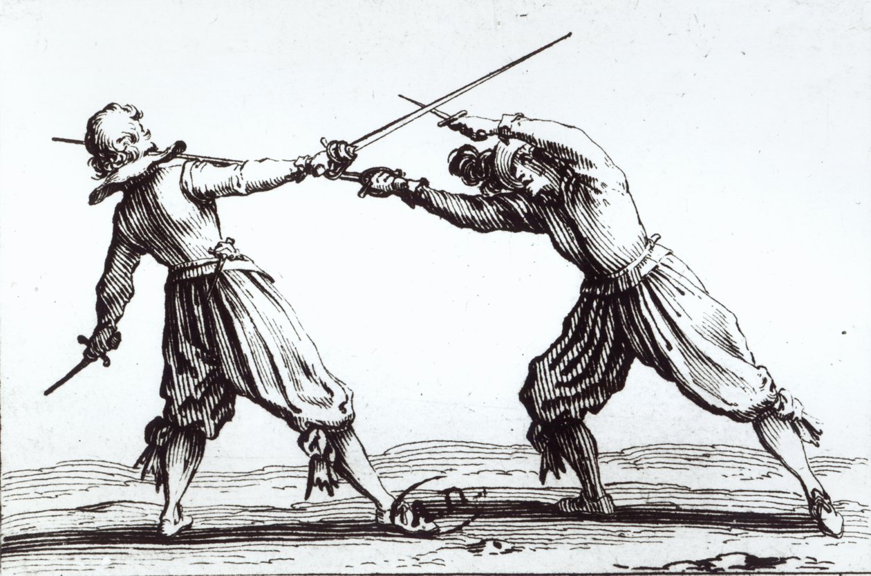 Un duelo de Jacques Callot