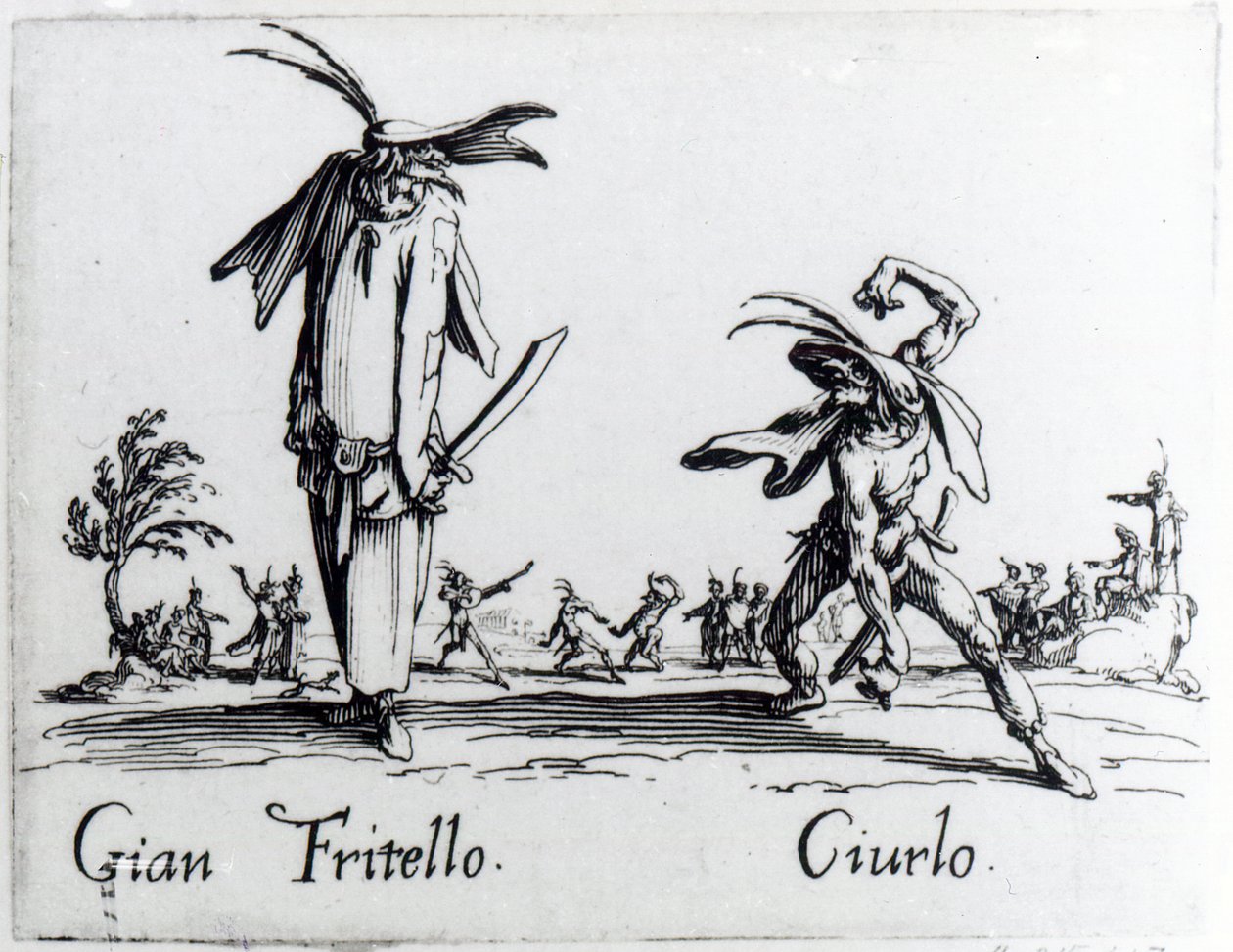 I Balli de Spessanei, o La Gran Caza, c.1622 de Jacques Callot