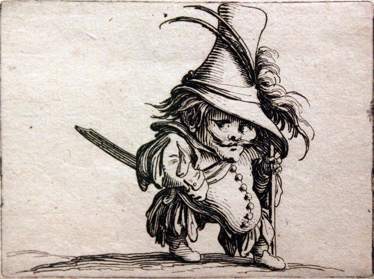 Varie Figure Gobbi de Jacques Callot
