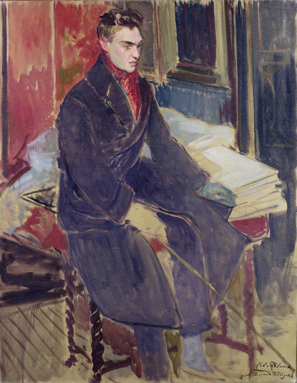 Retrato de Raymond Radiguet de Jacques Emile Blanche