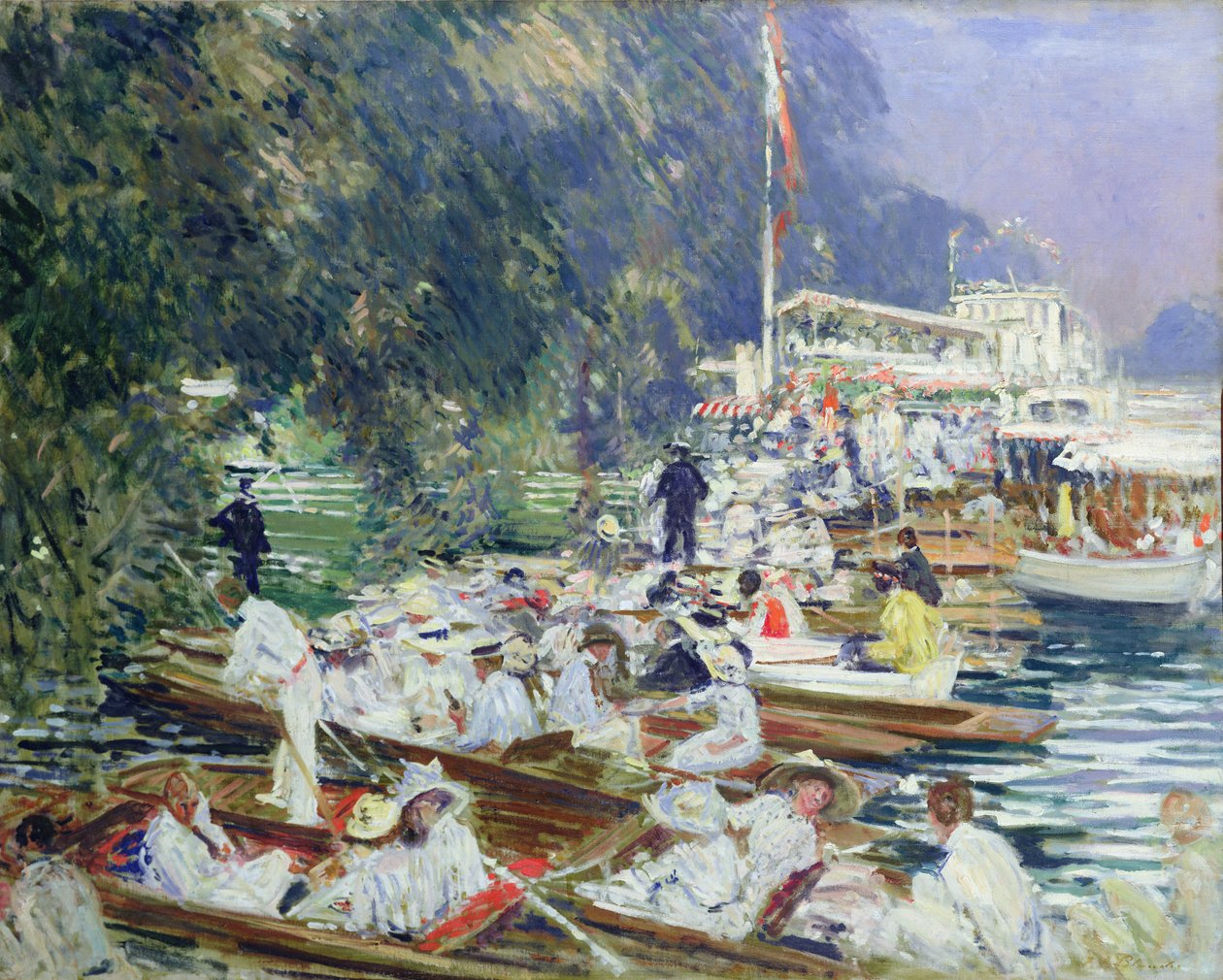 La regata de Jacques Emile Blanche